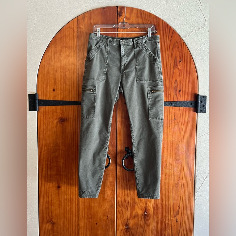 Banana Republic Olive Cargo Utility Pants